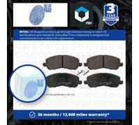 Brake Pads Set fits DODGE AVENGER Front 2.0 2.4 2.0D 07 to 14 ED3 Blue Print New