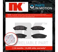 Brake Pads Set fits MITSUBISHI PAJERO Mk2 2.5D Front 08 to 15 NK 4605A198 New