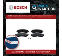 Brake Pads Set fits MITSUBISHI PAJERO Mk4 3.2D Front 07 to 20 4M41 Genuine Bosch