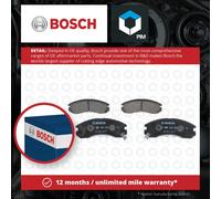 Genuine BOSCH Front Brake Pad Set for Mitsubishi Challenger 2.5 (02/00-06/07)