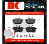 Brake Pads Set fits MITSUBISHI SPACE STAR DG1A 1.3 Rear 98 to 04 NK 30638455 New