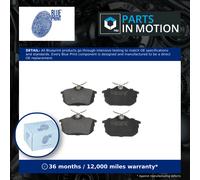 Brake Pads Set Rear ADC44266 Blue Print DBP521160 MN125772 MW3062077 MZ690345