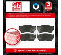 Brake Pads Set fits NISSAN 100NX B13 1.6 Front 90 to 94 D106M50Y94 4106050Y91
