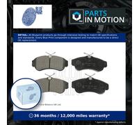 BluePrint Brake Pad Set - Front - fits Nissan Almera ll, Primera 2000-2006