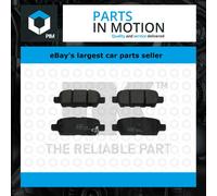 Brake Pads Set fits NISSAN JUKE F15 1.6 Rear 14 to 19 NK 044608H385 440608H385