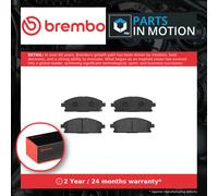 Brake Pads Set fits NISSAN ELGRAND E50, E51 3.5 Front 00 to 10 VQ35DE Brembo New