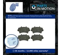 Brake Pads Set fits NISSAN INTERSTAR 140, X70 3.0D Front 2003 on ZD30 Blue Print