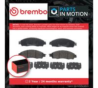 Brake Pads Set fits NISSAN LEAF ZE1 Front 2017 on EM57 Brembo AY040NS178 Quality