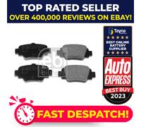Brake Pads Set fits NISSAN MICRA K11 1.3 Rear 92 to 00 CG13DE 4406099B25 Febi