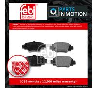 FEBI BILSTEIN 16269 Brake pad set