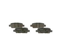 4x BOSCH Brake Pad Set For Disc Rear Fits Renault Koleos 2.0 BLUE DCI 185 4WD