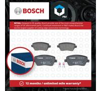 Brake Pads Set fits RENAULT ZOE BFM Front 13 to 21 5AM450 Bosch 410604076R New