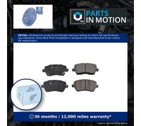 Blue Print Brake Pad Set ADK84236 Front Axle