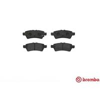 Brembo Brake Pad Set Rear With Anti-Squeak Plate Fits Nissan Navara Pathfinder