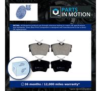 Brake Pads Set fits RENAULT TRAFIC FGMK, Mk2, Mk3 Rear 2001 on Blue Print New
