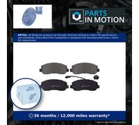 Blue Print Brake Pads Set for VAUXHALL MOVANO B 2.3D Front (2010) – 093167551
