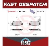 Brake Pads Set fits NISSAN NV400 X62 2.3D Rear 2011 on Brembo 4406000Q0H Quality