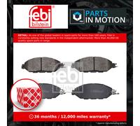 Brake Pads Set fits NISSAN PATHFINDER R52 3.5 Front 2012 on VQ35DE D10603JA0B