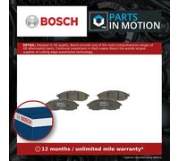 Bosch BP1063 - Brake Pads Car Front Axle - Bosch Quality - Reduced Noise and Dust - ECE-R90 Certified - Copper-Free - 1 Set of 4 Pads