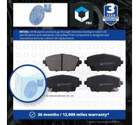 Blueprint ADH24256 Disc Brake Brake Pad Set Front Braking Fits Honda MG Nissan