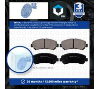 Brake Pad set ADN142139 by Blue Print Front Axle - Single set