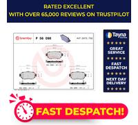Brake Pads Set fits NISSAN QASHQAI J11 1.2 Rear 2013 on HRA2DDT Brembo Quality