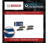 Bosch 0986494501 Disc Brake Brake Pad Set Front Braking System Fits Nissan