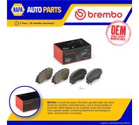 Brake Pads Set fits NISSAN X-TRAIL T32 1.3 Front 2019 on HR13DDT Brembo Quality