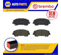 Brake Pads Set fits NISSAN X-TRAIL T32 1.6 Front 2015 on MR16DDT Brembo Quality