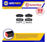 Brake Pads Set fits OPEL COMBO X19 1.5D Front 2018 on Brembo Quality Guaranteed