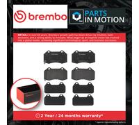 Brake Pads Set fits OPEL CORSA D, E 1.6 Front 2011 on Brembo 1605145 1605231 New