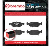 Brake Pads Set fits OPEL CORSA E 1.2 Front 2014 on Brembo 1605280 95517028 New