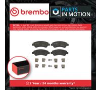 Brake Pads Set fits OPEL CROSSLAND X Front 1.2 1.5D 1.6D 2017 on Brembo Quality