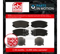 BRAKE PAD SET DISC BRAKE FOR SAAB CHEVROLET OPEL VAUXHALL LFW LTD FEBI BILSTEIN
