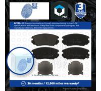 Brake Pads Set fits VAUXHALL INSIGNIA A 1.8 Front 08 to 17 Blue Print 013237750