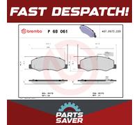 Brake Pads Set fits OPEL MOVANO B 2.3D Rear 2010 on Brembo 4406239 4502883 New