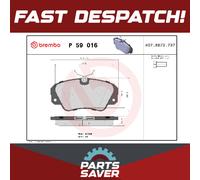 Brake Pads Set fits OPEL SENATOR B 2.5 Front 90 to 93 25NE Brembo 1605004 New