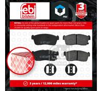 Brake Pads Set Front 16662 Febi 04465B1010 04465B1010100 04465B1020 04465B1050