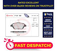Brake Pads Set fits PEUGEOT 2008 MK1 1.4D Front 2013 on 8HR(DV4C) Brembo Quality