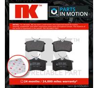 Brake Pads Set fits VW SCIROCCO Mk3 Rear 1.4 2.0 2.0D 08 to 17 NK 1E0698451D New