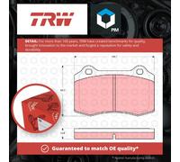 Brake Pads Set fits PEUGEOT 208 GTi 1.6 Front 12 to 19 TRW 4254C6 Quality New