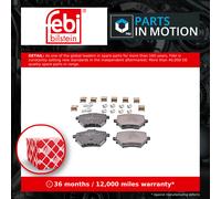 Brake Pads Set fits PEUGEOT 3008 Rear 2016 on 1609000680 1619790880 1636413980