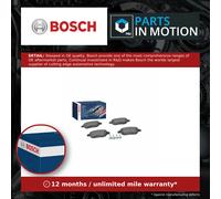BOSCH Brake Pad Set 0986494038 For Citroen Berlingo 1996+ 1.4 55 kW 7 Front Axle