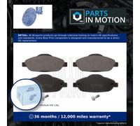 ADL ADP154204 BRAKE PAD SET DISC BRAKE Front