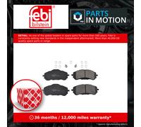 FEBI BILSTEIN 116241 Brake pad set