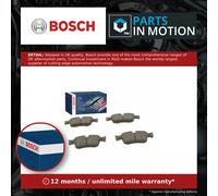 Bosch BP1691 - Brake Pads Car Front Axle - Bosch Quality - Reduced Noise and Dust - ECE-R90 Certified - Copper-Free - 1 Set of 4 Pads