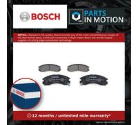 Bosch BP279 - Brake Pads Car Front Axle - Bosch Quality - Reduced Noise and Dust - ECE-R90 Certified - Copper-Free - 1 Set of 4 Pads