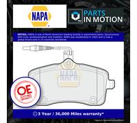 Brake Pads Set Front NBP1167 NAPA 425277 425332 425335 425347 425422