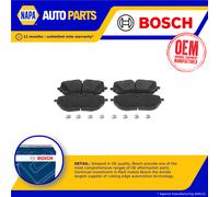 Brake Pads Set fits PEUGEOT 408 Mk2 Front 1.2 1.6 2022 on Bosch 1612373080 New
