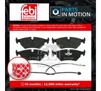 Febi Bilstein 16223 Disc Brake Brake Pad Set Fits Citroen Synergie 2.0 16V